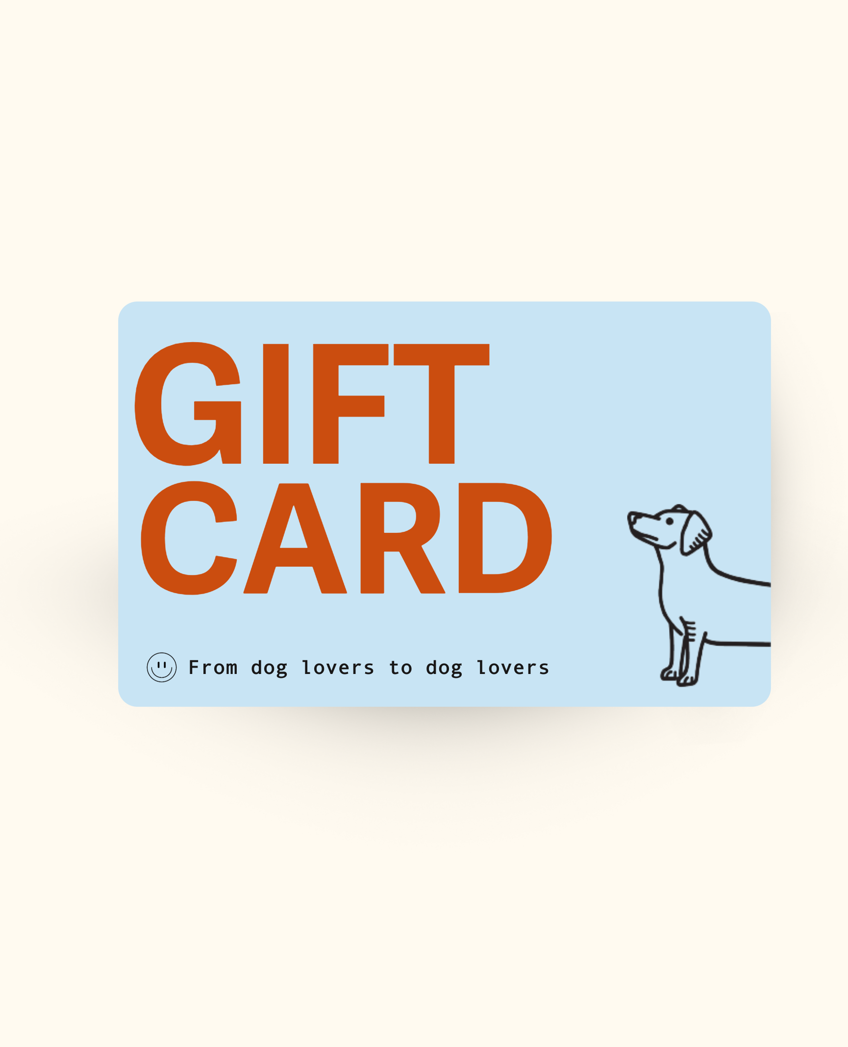 a Dog Person Digital Gift Card